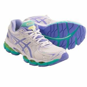 NEW with Tags Asics GEL Nimbus 16 White Womens Running Shoes 8 Medium 39.5 EUR